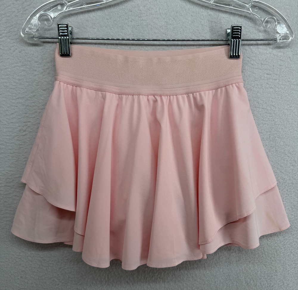 LULULEMON Skirt 2 Court Rival High Rise Swift Performance Running Pull On Pink